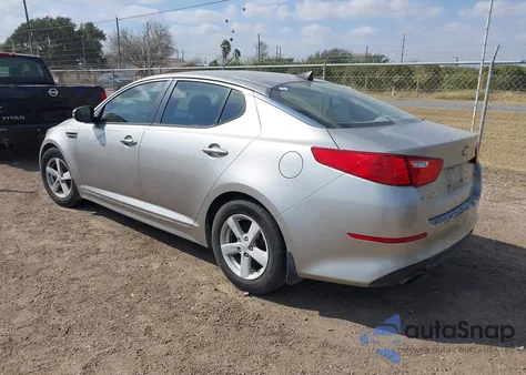 2015 Kia Optima Lx z USA, uszkodzony, nr VIN KNAGM4A76F5576500
